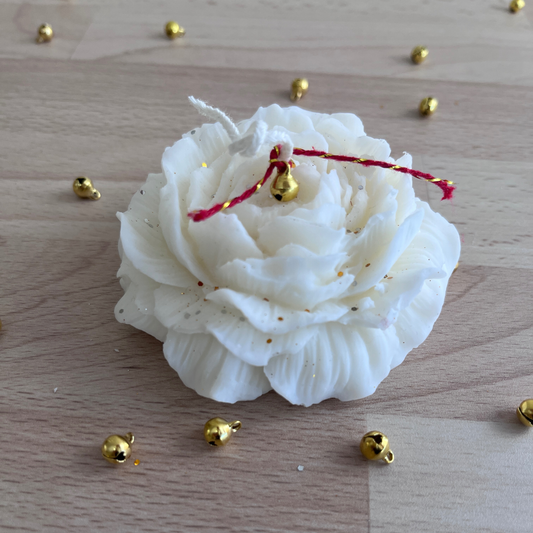 Bougie poésie Florale