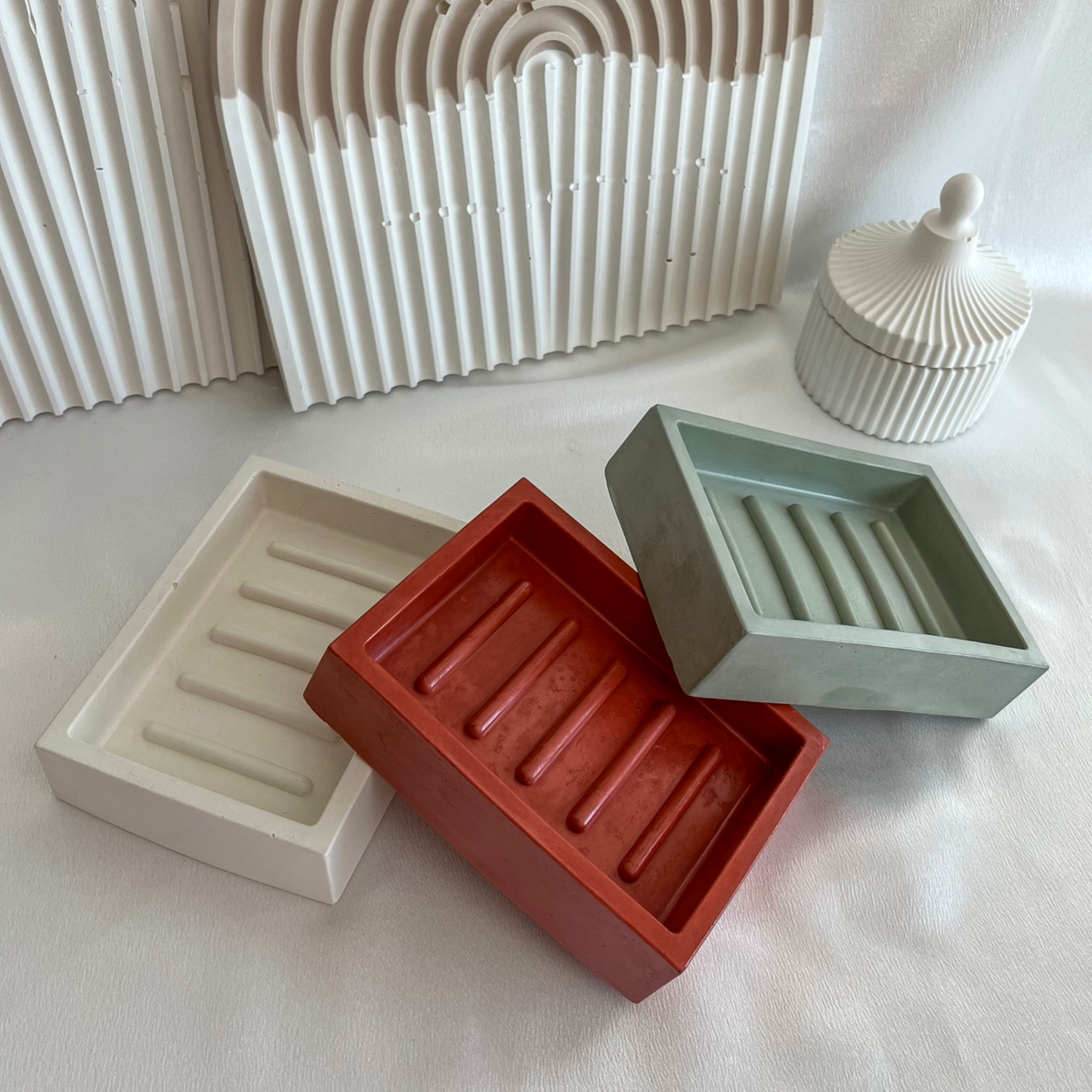 Support Savon Réctangulaire.