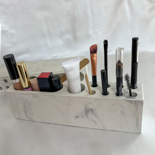 Organisateur de Bureau ou Maquillage  Marbré.